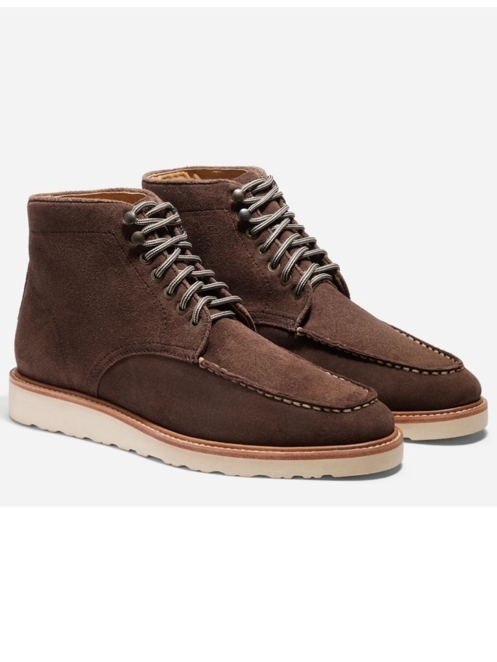 Nisolo All Weather Mateo Leather Boots Brown Size 12